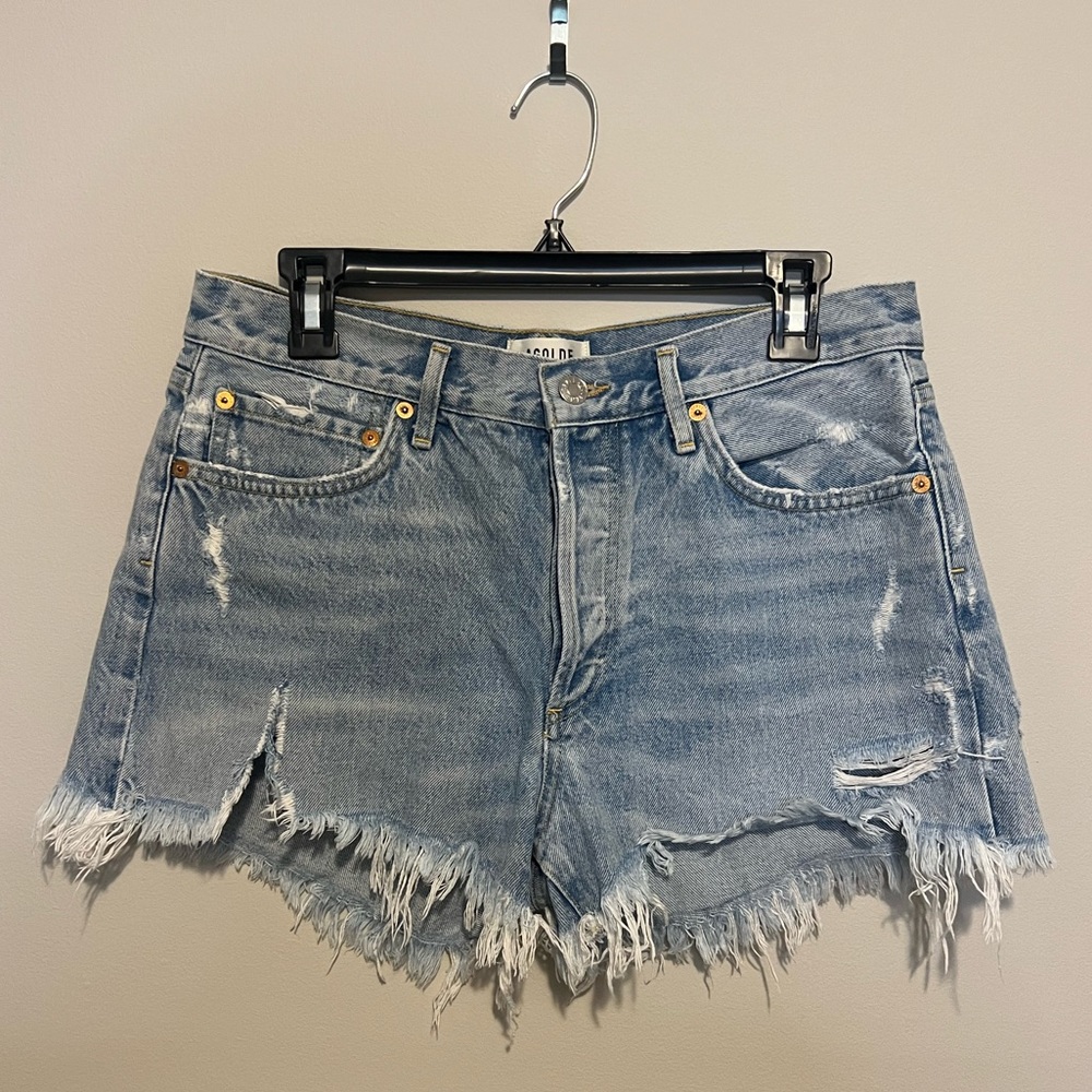 Agolde denim shorts size 29